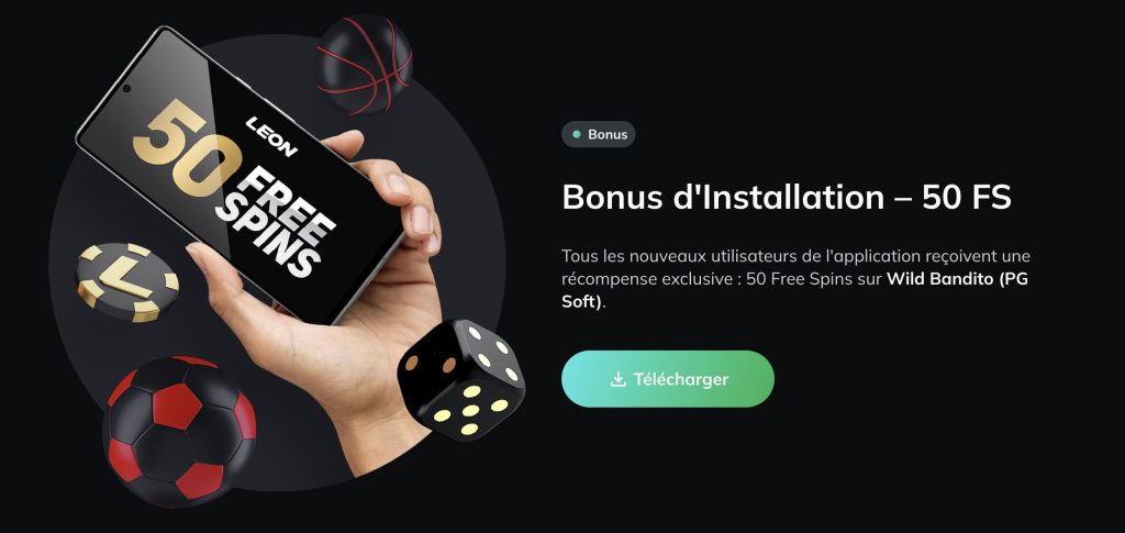 leon casino bonus app
